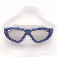 Высококачественные гальванические водонепроницаемые противотуманные Простые Стеклянные очки для взрослых очки с большой оправой