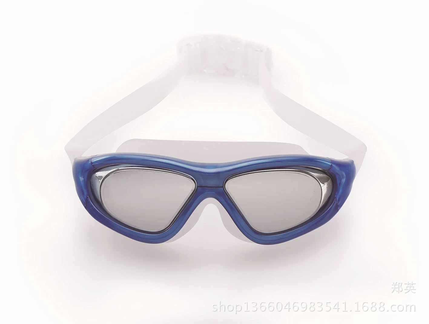 

Top Grade Electroplated Waterproof Anti-fog Plain Glass Goggles Adult Goggles Large Frame Goggles