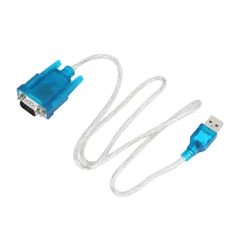 

1pcs USB 2.0 TO SERIAL RS232 DB9 9 PIN ADAPTER CABLE PDA cord GPS CONVERTER