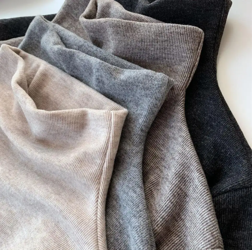 

Brushed Plus Velvet Thick Warm Half High Neck Bottoming Shirt Women's Autumn And Winter New Slim Solid Color Long-Sleeved Top