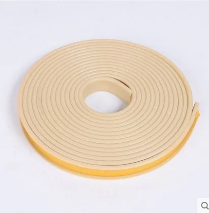 1M PVC Adhesive edge banding tape seal strip Cabinet table edge corner protector furniture veneer sheets decoration accessories cream color