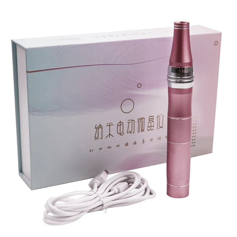 LCD Screen 5 Levels Micro Tiny Needles Dr. pen MYM Tightening Remove Scar Reduce Skin Wrinkles Scar Stretch Marks Removal Device