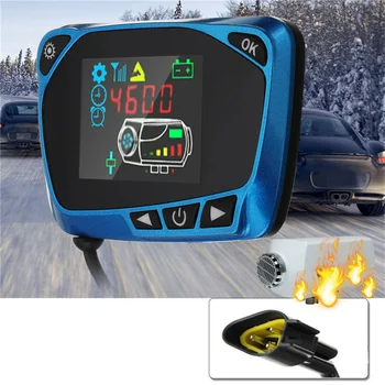 

Blue LCD Switch 12V/24V Monitor Air Parking Heater Interior Accessories New