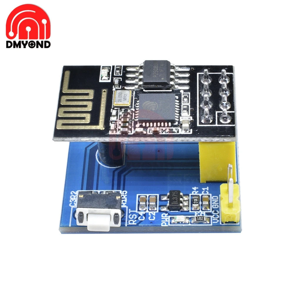 ESP 01S DS18B20 Wi Fi ESP8266 модуль датчика температуры и влажности беспроводной термометр
