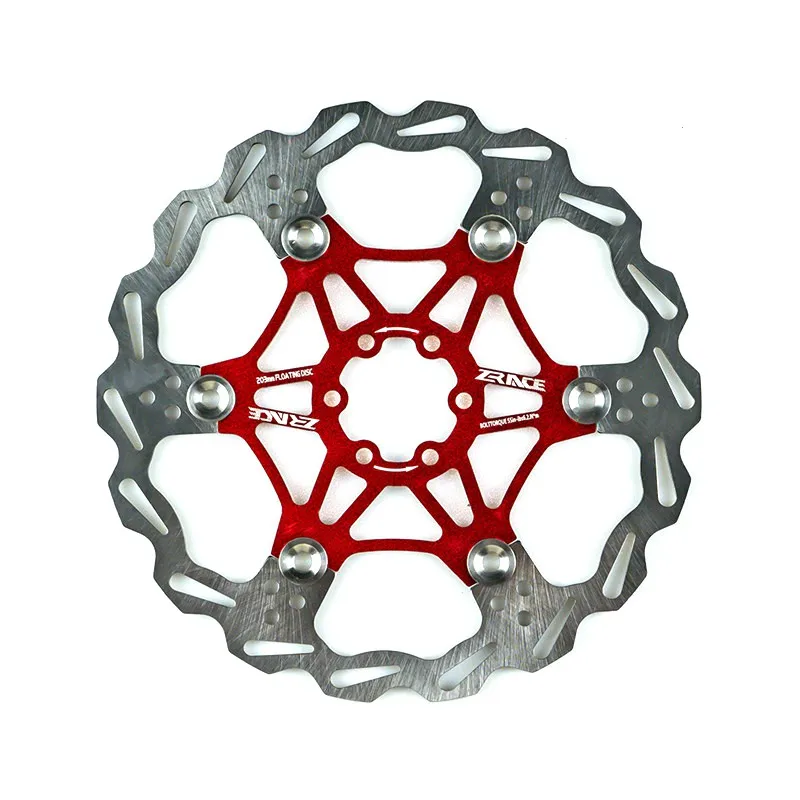 Zracing 160/180 мм велосипедный плавающий тормозной диск MTB DH тормозной плавающий диск тормозные роторы колодки велосипедные части сильный отвод тепла