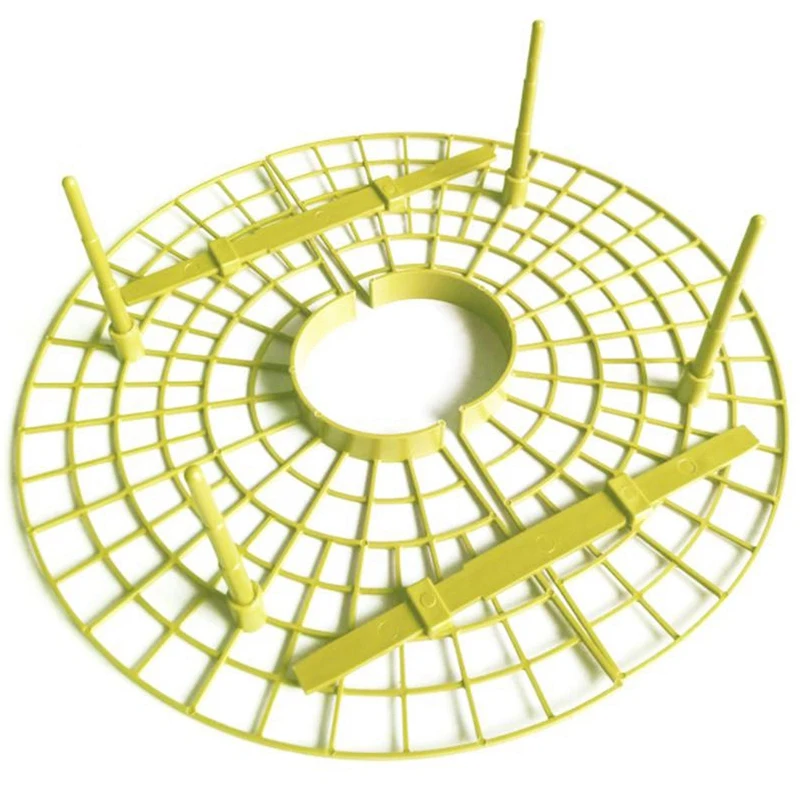 10 шт./компл. завод Пластик инструмент для выращивания клубники круг Поддержка стеллаж для выставки товаров сельское хозяйство рамки Садоводство виноградной лозы