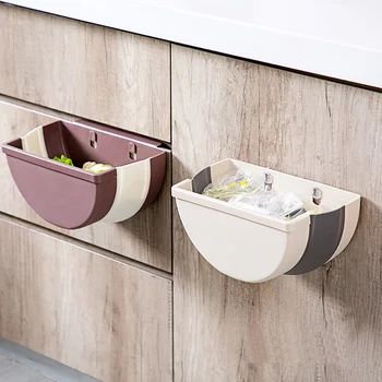 

Storage Box Kitchen Accessories Storage Basket / Shelf Kitchen Trash Can Plastic Large Folding