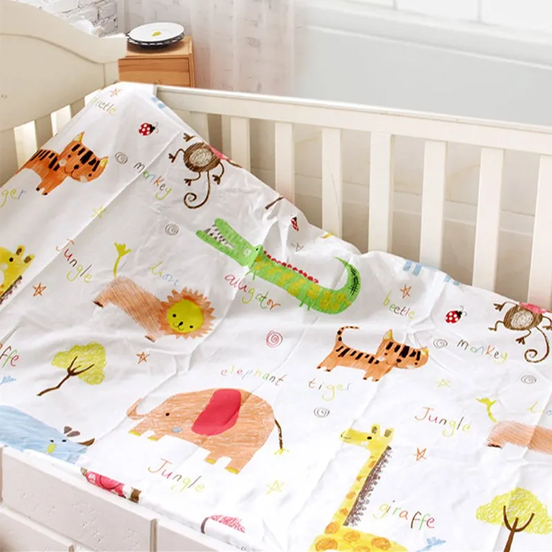 Animal Cartoon Fitted Sheet For Baby 