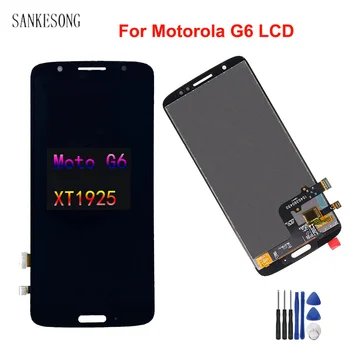 

5.7" Inch LCD For Motorola Moto G6 XT1925 LCD Display Touch Screen Digitizer Assembly Replacement For Moto G6 LCD