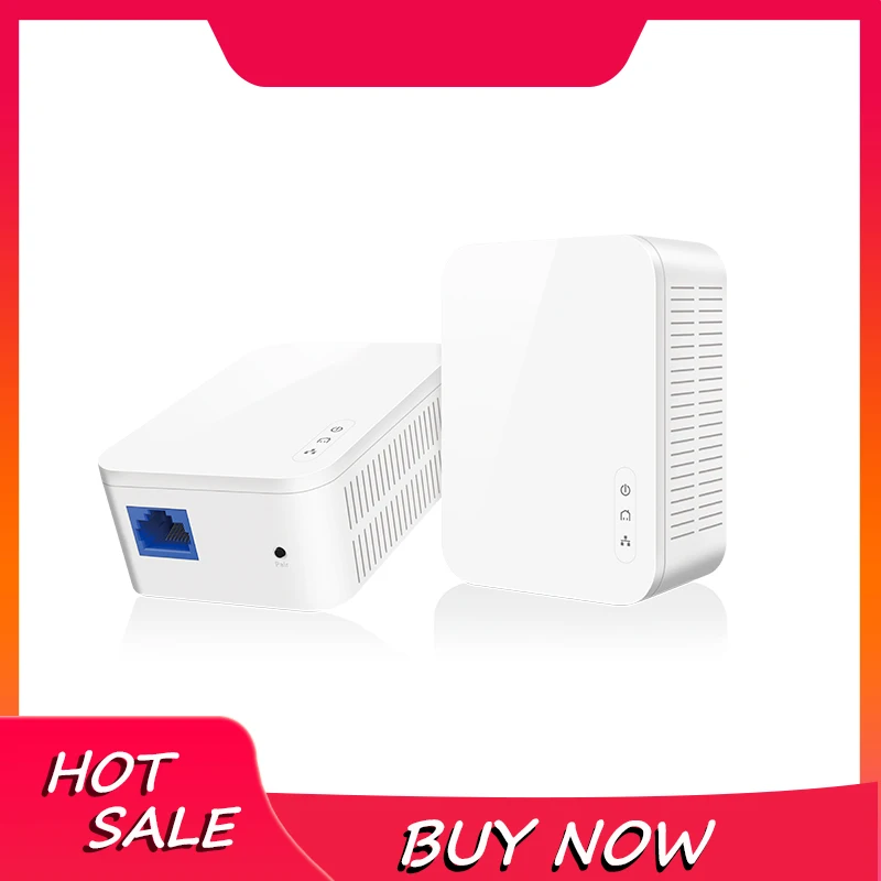 GLVISION GLPH3 Kit AV1000 гигабитный адаптер Powerline Poweline 1000 Мбит/с Ethernet PLC Адаптер