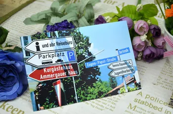 

European Switzerland Landscape The Alps 30pcs Delicate Classical Retro Landscape Postcard Gift With Extra-thick Texture