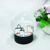 Christmas Gift  Snow Globe Crystal ball music box, wooden Bluetooth speaker ► Photo 1/6