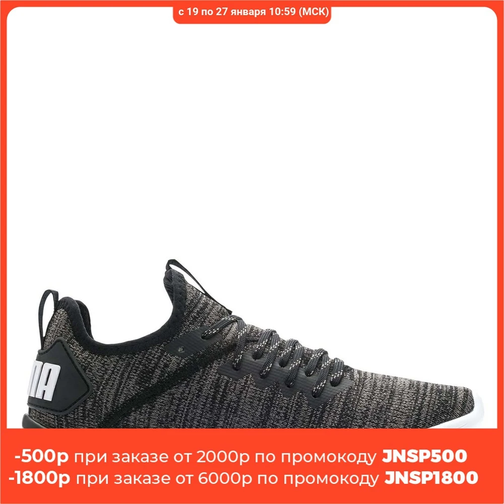 Кроссовки Puma IGNITE Flash evoKNIT Wn s Black Pum 19051120|Беговая обувь| |