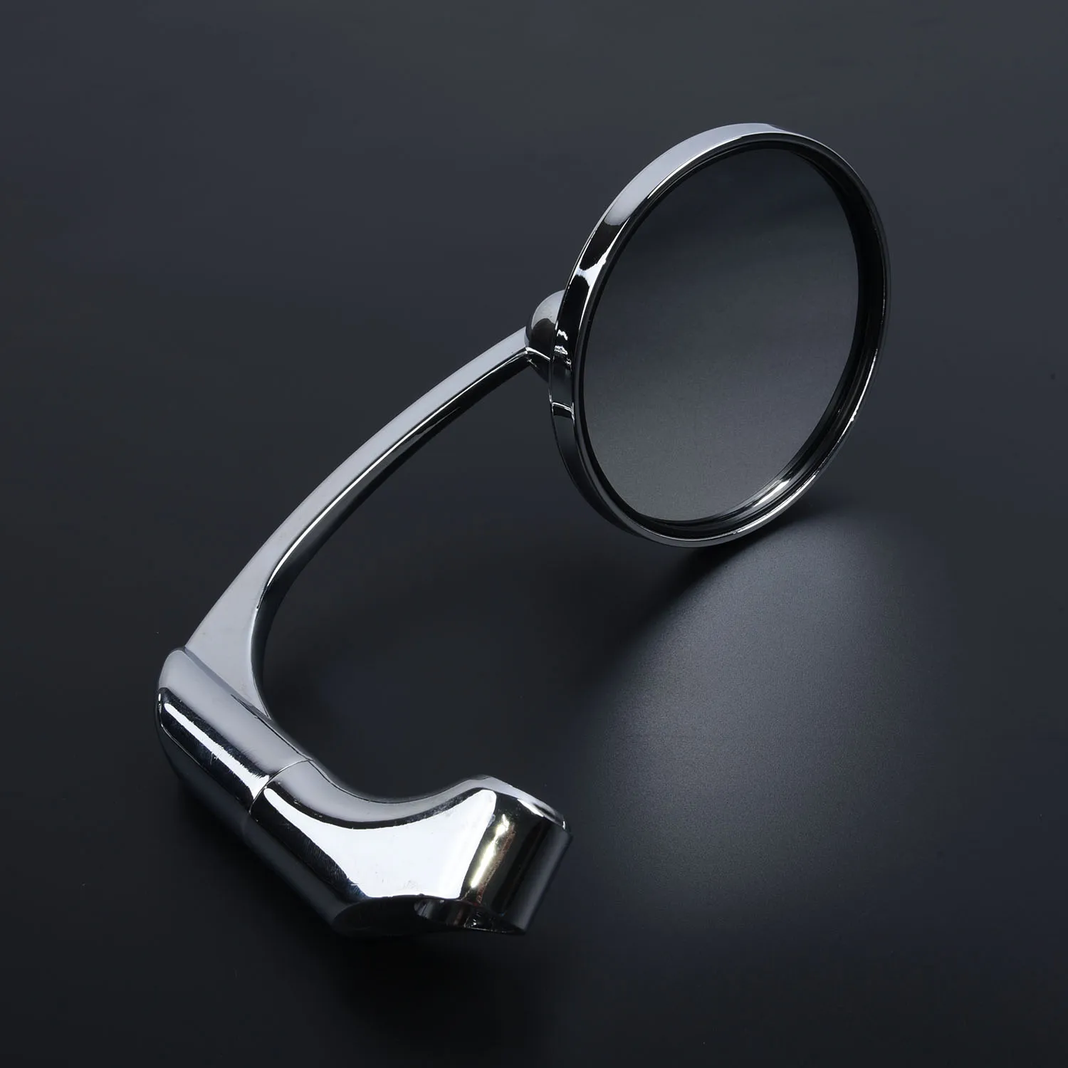 1 пара покрытых мотоциклетных круглых зеркал заднего вида для 10 мм руля