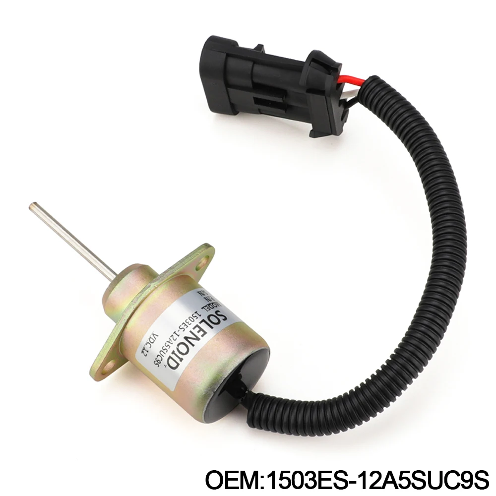 1503ES-12A5SUC9SCC28 KUBOTA Электромагнитная катушка выключения подачи топлива SA4668-S SA5019 SA-4289T 12V YC101630
