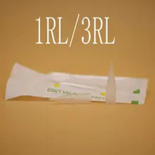 100 шт татуировки иглы колпачки сопло для постоянного макияжа татуировка машина бровь губы тела