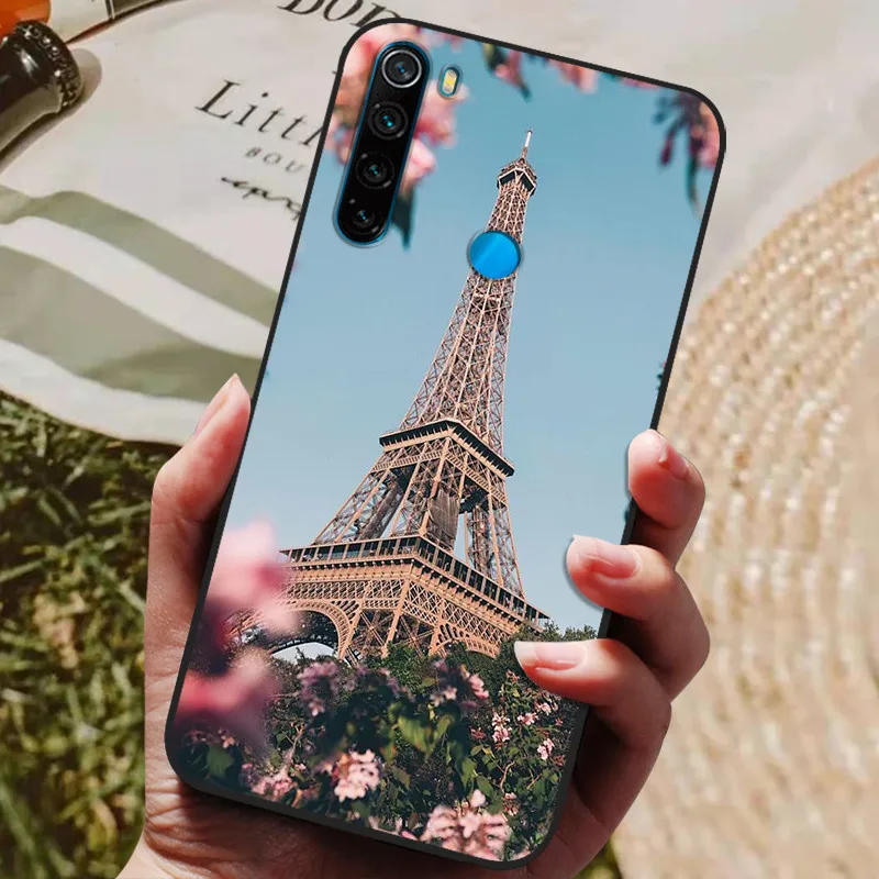 For Xiaomi Redmi Note 8 2021 / 8T Back Cover Silicone Phone Case For Redmi Note 8T Note8T 8 T Funda Note8 Pro Coque Bumper Shell wallet cases Cases & Covers