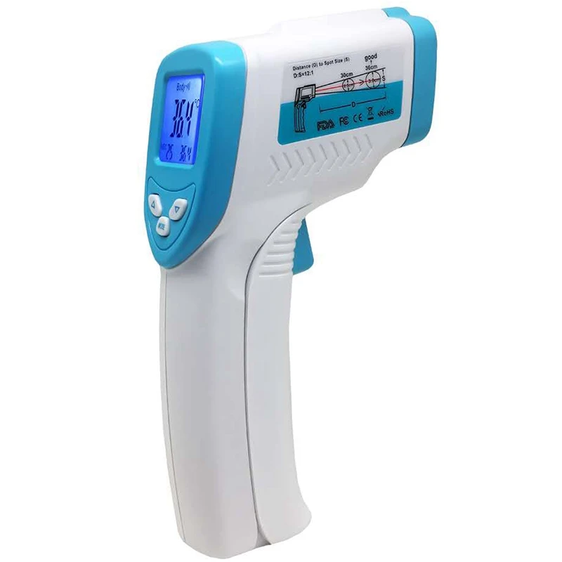 

Baby/Adult Digital Termomete Infrared Forehead Body Thermometer Non-Contact Temperature Measurement Handheld Thermometer