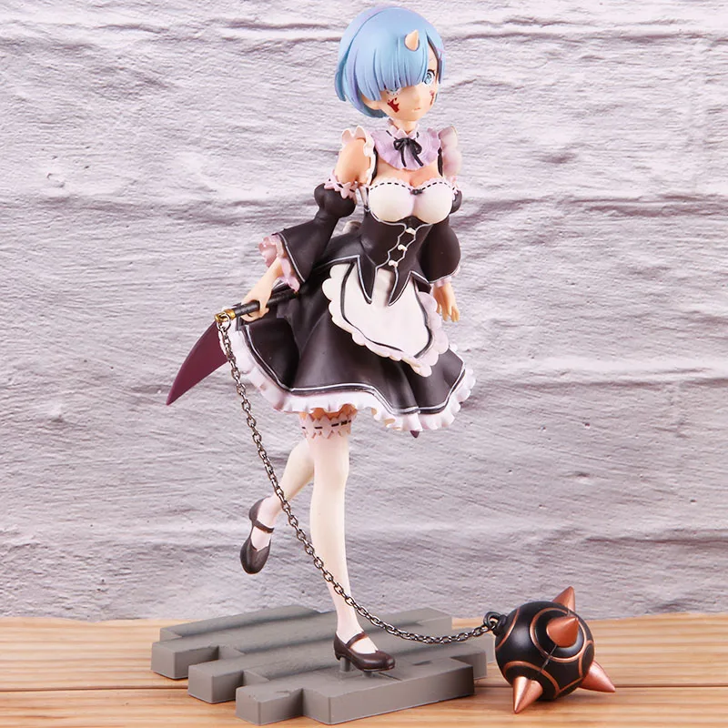 Аниме Re: Zero жизнь в другом мире от Zero фигурка Rem служанка девушка 1/7 Масштаб ПВХ Коллекция Модель игрушки