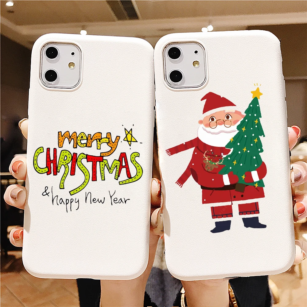 Рождественский чехол PUNQZY с Санта Клаусом для Samsung A50 A70 S20 S11 S10 S9 S8 A7 2018 PLUS S7 мягкий