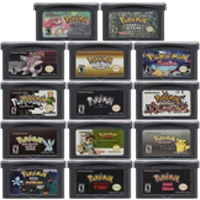 

Video Game Cartridge Console Card 32 Bits Pokeon E Collection English Language For Nintendo GBA