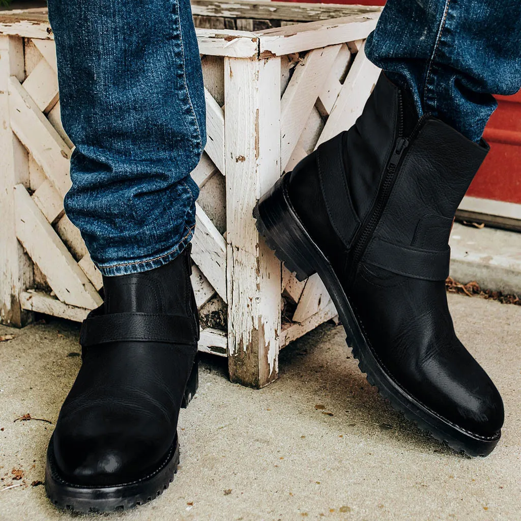 YOUYEDIAN/мужские Ботильоны; мужская молния; повседневная обувь; классические ботильоны на плоской подошве с круглым носком на низком каблуке; botines hombre;#809g20