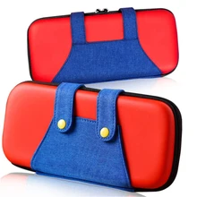 Für Nintendo schalter abdeckung Hard Case Dual Zipper Magnetische Taste Pouch Lagerung Tasche Tasche Schutzhülle für NS Konsole schalter pouch