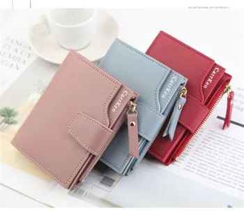 

Women Fashion Leather Wallet Ladies Clutch Bag Short Purse Handbag Card Holder