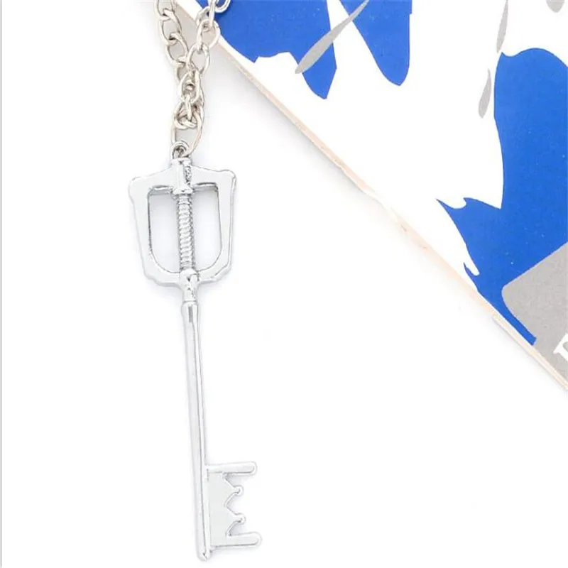 Королевские сердца Сора Корона Roxas Крест Ожерелье Keyblade металлическая цепь A1014 - Цвет: A
