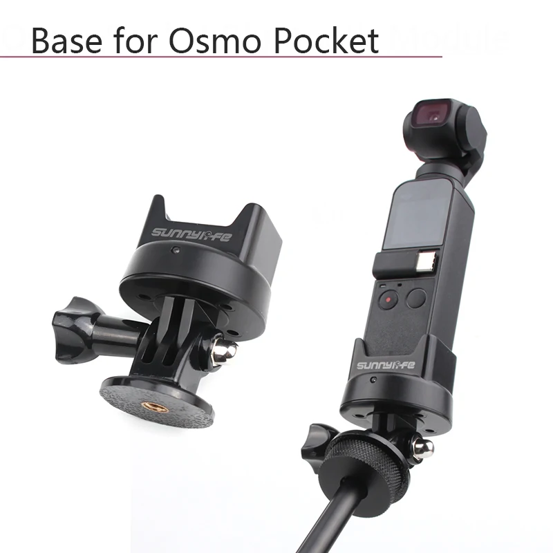 

Non-slip Connection Module Conversion Base for DJI Osmo Pocket Handheld Gimbal Accessories Charging Base Adapter Mount Support