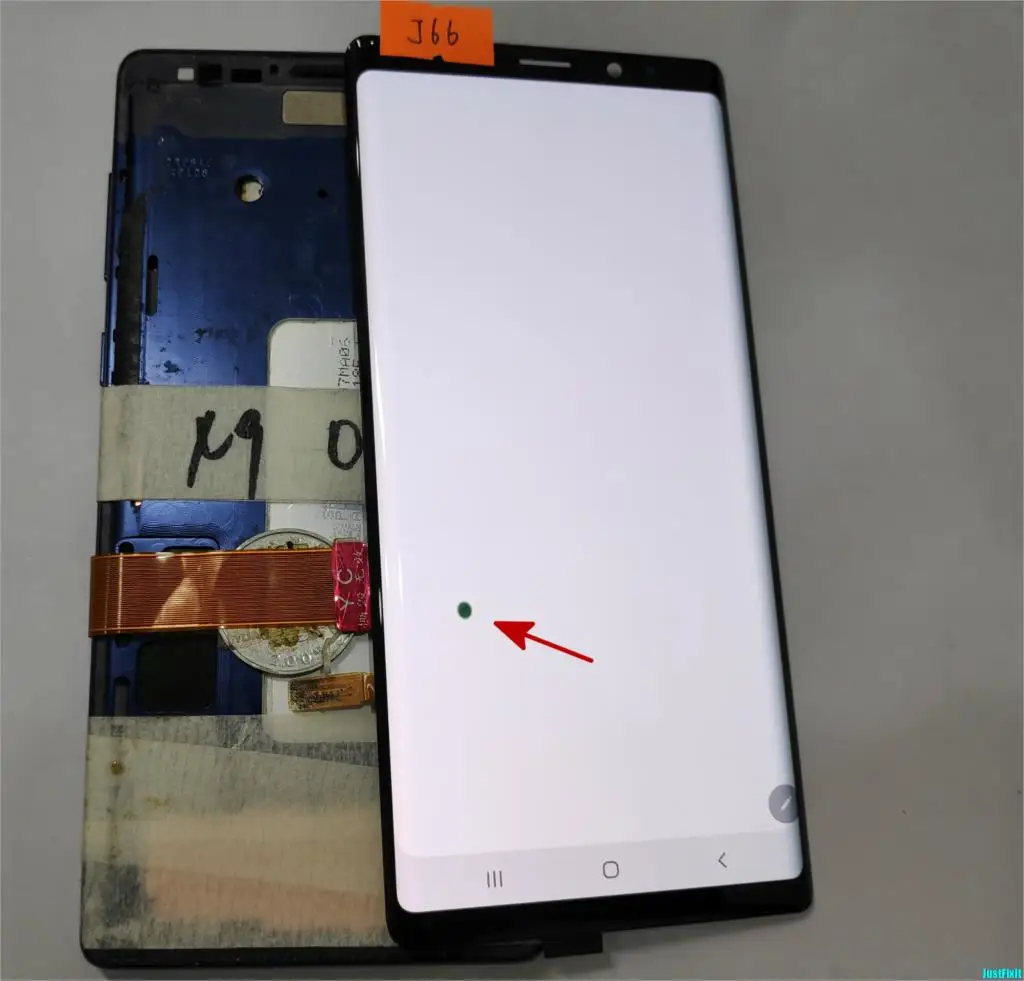 Супер Amoled для samsung Galaxy Note 9 ЖК-дисплей кодирующий преобразователь сенсорного экрана в сборе N960 N960F N960D N960DS с дефектом