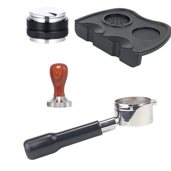 

hot sale 3 Nails Bottomless Portafilter 51mm for Delonghi EC680 EC685 Professional Filter Holder Espresso Barista Set