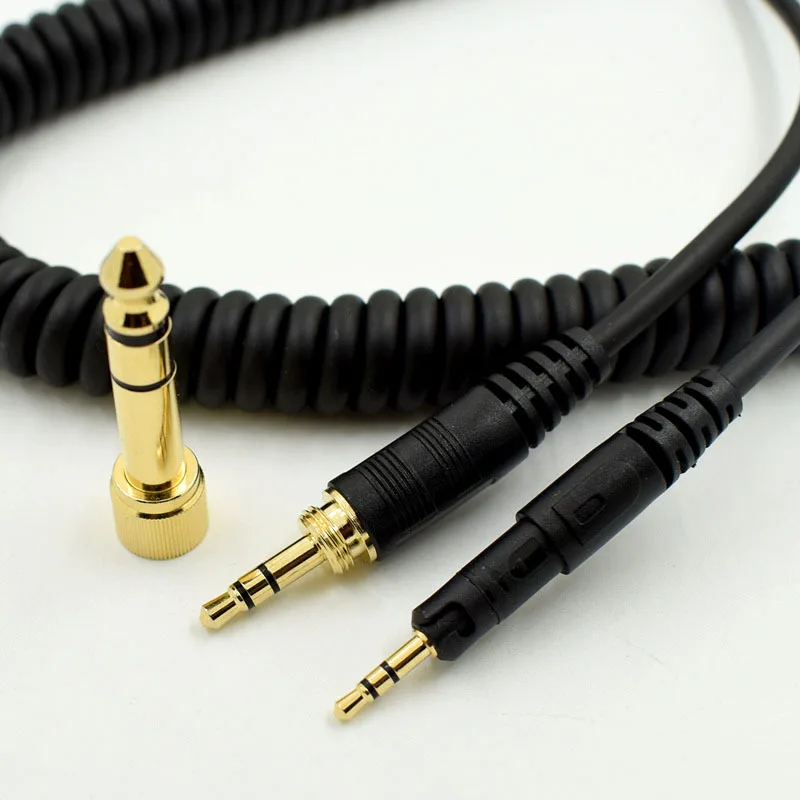 IG Headphone Adapter Spring o Cable Cord Wire DIY Replacement for ATH M50X ATH M40X HD518 HD598 HD595 Headset