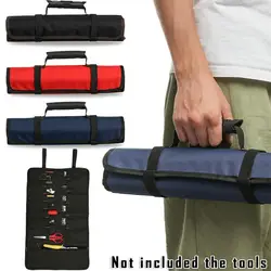 Sac à clés pliable en tissu Oxford, multifonctionnel, porte outil, pochette de rangement en rouleau, étui Portable K9K2 
