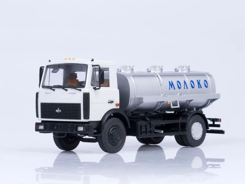 Масштабные модели EAC MAZ 5337 ACIP-7, 7 молоко AIST 1:43 грузовик для коллекционного подарка