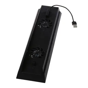 

3in1 USB Hub + Controller Charging Dock + Dual Cooling Fan Stand for PS4 Console