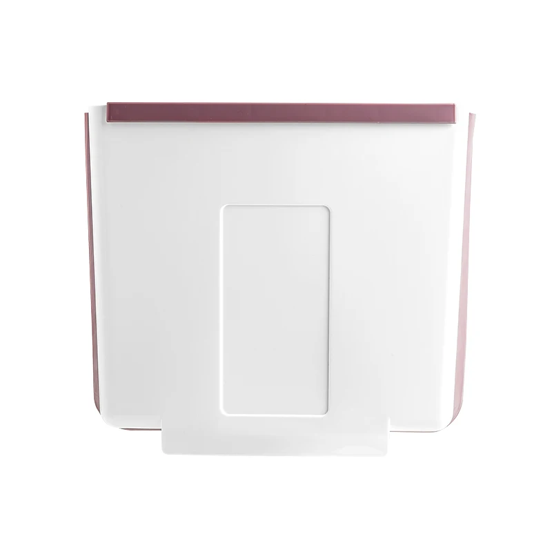 

Wall Hanging Folding Creative Waste Bin Kitchen Cabinet Trash Can Garbage Box