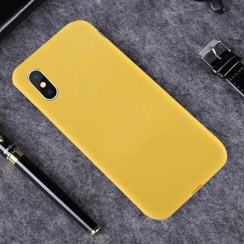 Сердце Карамельный цвет силиконовый чехол для Xiaomi Redmi 7 Note 7 5 6 iPad Pro 6A 5 Plus 5A S2 Pocophone F1 7A 6A GO 3S 4A 4X 8A Note 8 8T