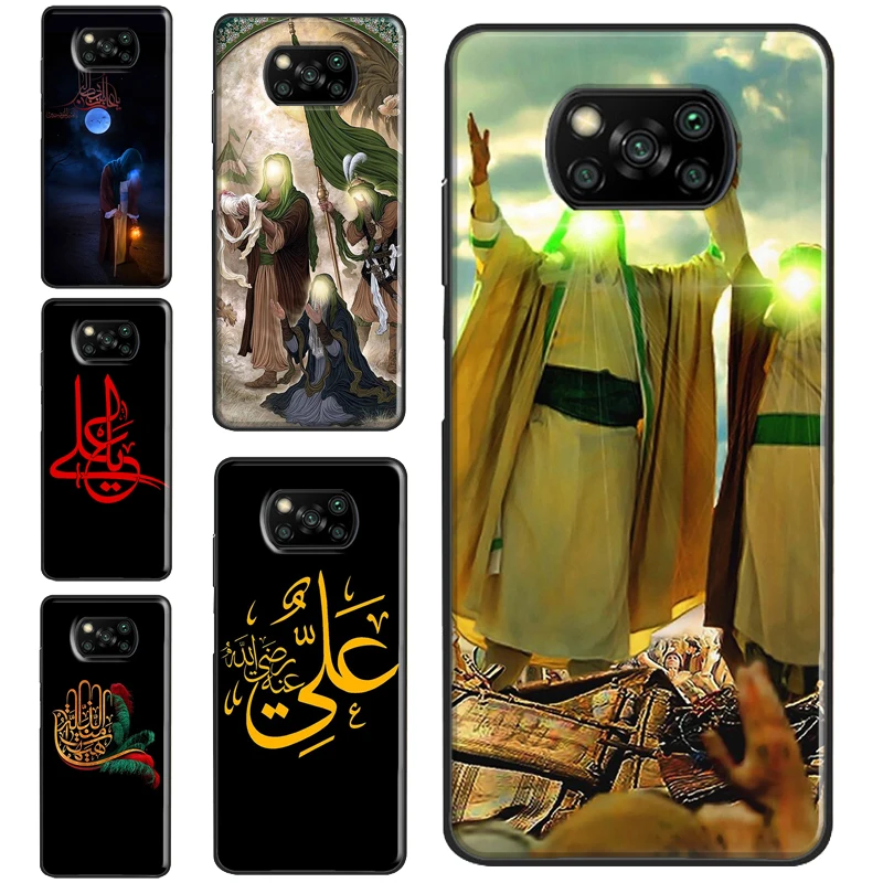 Islam Shia Imam Ali Iraq Arabic For POCO X3 Pro X4 GT M3 M4 F3 Case Xiaomi Mi 11T 10T 12 X 11 Lite Ultra Cover | Мобильные телефоны