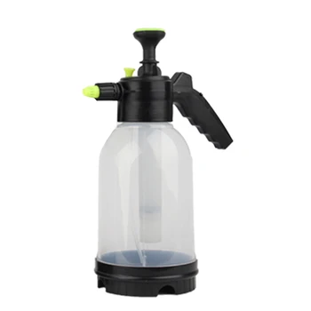 

Large capacity 2L hand-held pneumatic can watering watering can watering can pressure sprayer transparent plastic waterings