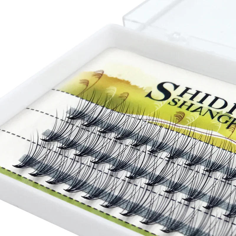 Shidi Premier Graft Eyelashes Flower Hair 10 Root Per Plant Model False Eyelashes 0.07C Volume 8 Mm/10 Mm/12 Size Shidi Premier Graft Eyelashes Flower Hair 10 Root Per Plant Model False Eyelashes 0.07C Volume 8 Mm/10 Mm/12 Size