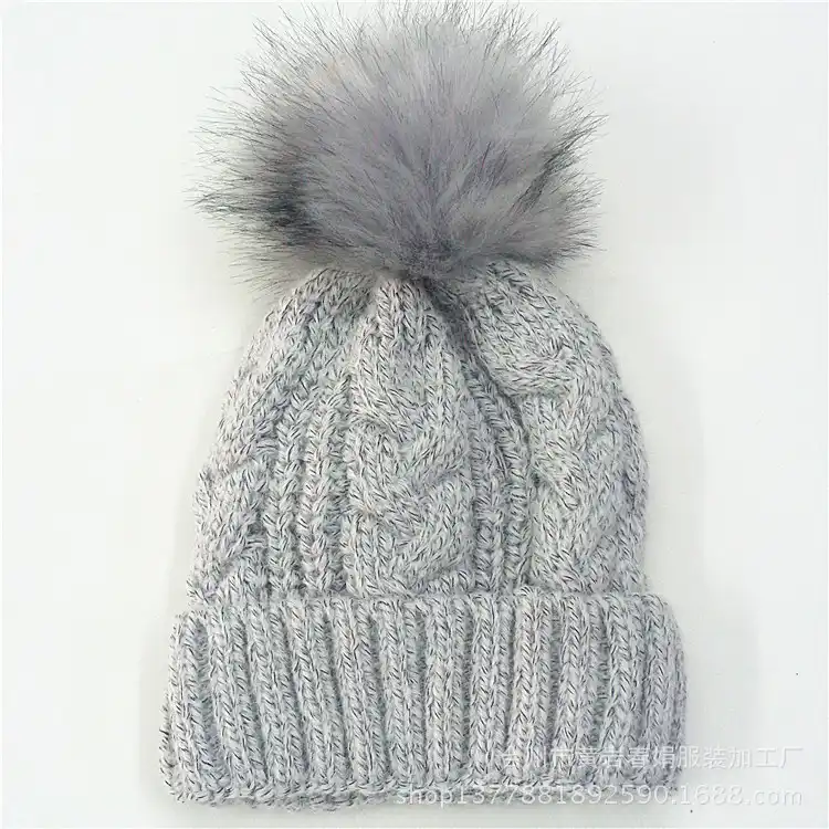 black ladies winter hat