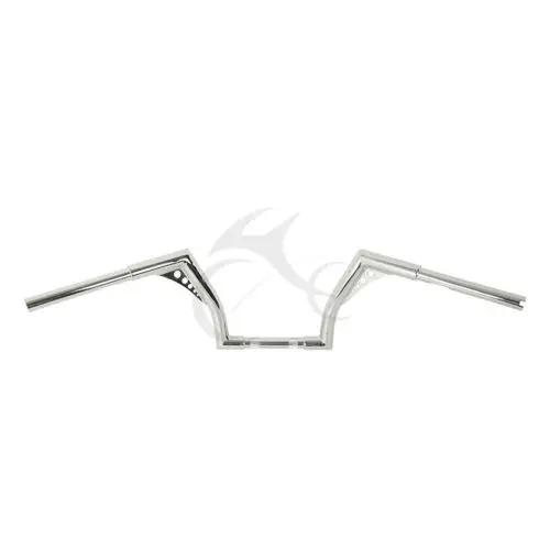 1-1/" 10" Rise широкий руль для мотоцикла руль для Harley FLST FXST Sportster XL 883 1200 Custom FLST FXST черный хром