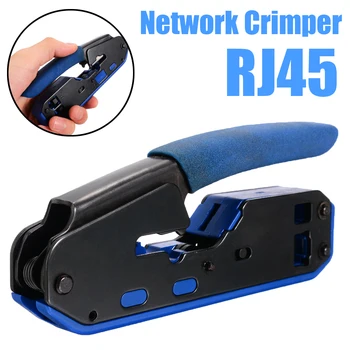 

For Networking Hand Tools 1pc RJ45 Network Crimper Plier Cutter Stripping Tool For 6Pin/8Pin RJ45 Cat6/Cat5e/Cat5 Connectors