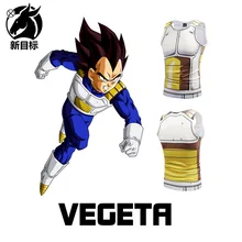 Летняя цифровая аниме 3D Вегета печатная майка для мускулистых мужчин популярный бренд Молодежный студенческий спортивный жилет топы