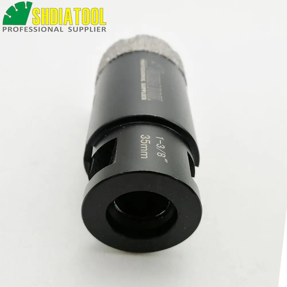 1pc 1-3/8" Vacuum brazed diamond Dry drilling bits Diameter 35mm with 5/8-11 connection for porcelain marble stone Masonry brick