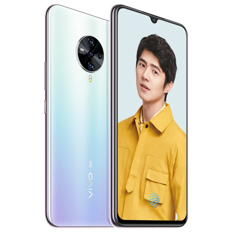 Original Vivo S6 5G Mobile Phone Exynos 980 Octa Core Android 10.0 6.44" AMOLED 48.0MP 18W Charger Face ID Fingerprint Dual Sim ram pc