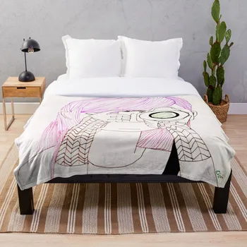 

Drop Shipping Printed Throw Blanket Sherpa Fleece Soft Blanket Flannel Rug Home Decoration For Bed A Girl Called Eve