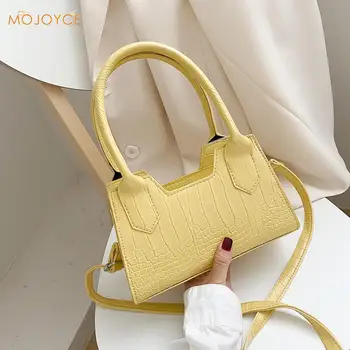 

Portable Vintage Stone Pattern Handbag Women Classic Texture Creative Design Chic PU Leather Shoulder Crossbody Trunk Tote Bag
