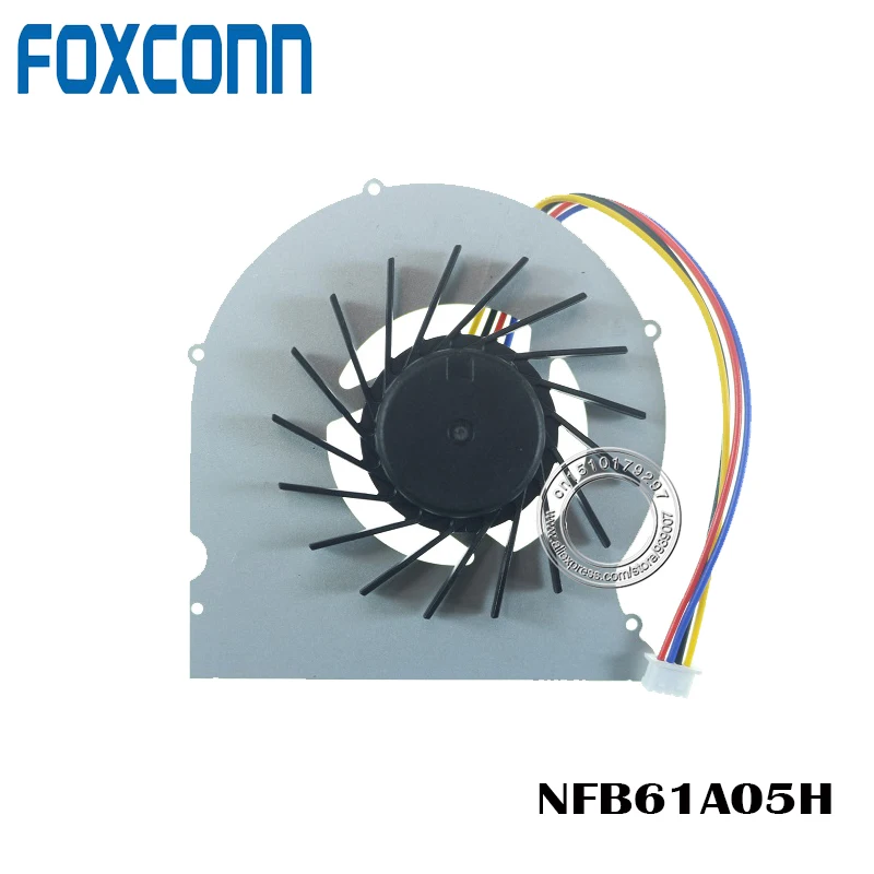 Новый оригинальный вентилятор cpu для foxconn NT510 NTI 2000 NFB61A05H F1FT4B2M DC 5V 0.3A охлаждающий